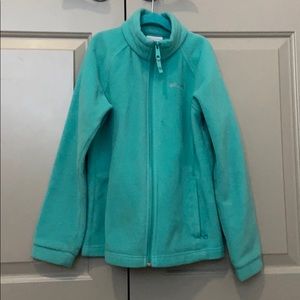 Teal girl’s Columbia Jacket